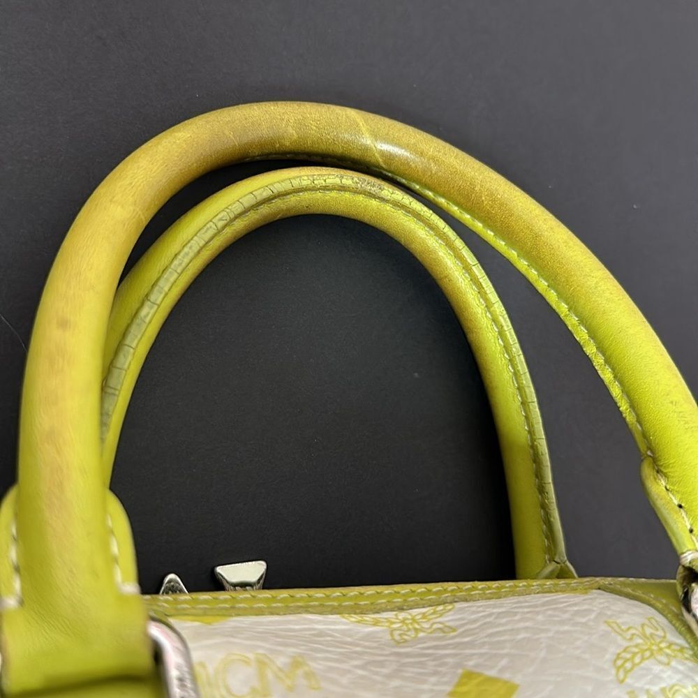 💯Authentic MCM Boston Handbag - Small🍀 - Picture 10 of 16